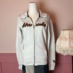 rare vintage y2k abercrombie & fitch zip up size large vintage tag